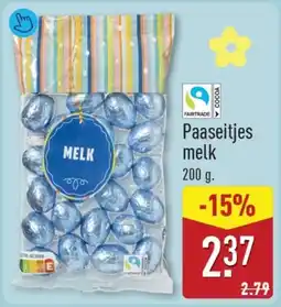 ALDI Paaseitjes melk aanbieding