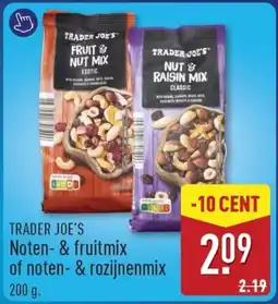 ALDI Trader joe's Noten & fruitmix of noten & rozijnenmix aanbieding