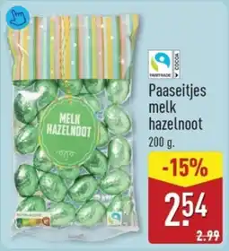ALDI Paaseitjes melk hazelnoot aanbieding