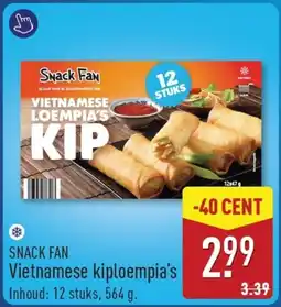 ALDI Snack Fan Vietnamese kiploempia's aanbieding