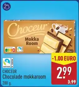 ALDI Choceur Chocolade mokkaroom aanbieding
