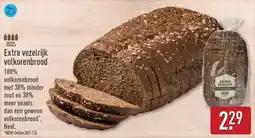 ALDI Extra vezelrijk volkorenbrood aanbieding