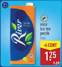 ALDI River Ice tea perzik aanbieding