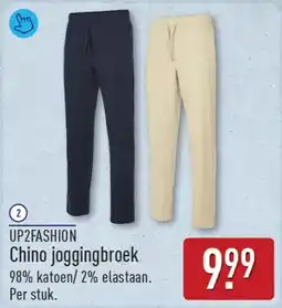ALDI Up2fashion Chino joggingbroek aanbieding