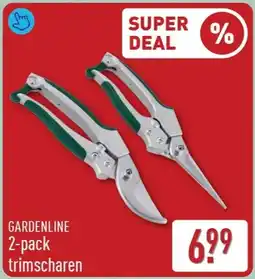 ALDI Gardenline 2-pack trimscharen aanbieding