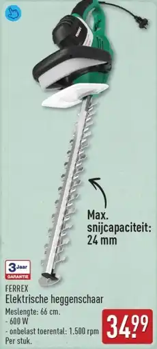 ALDI Ferrex Elektrische heggenschaar aanbieding