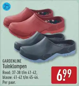 ALDI Gardenline Tuinklompen aanbieding