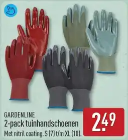 ALDI Gardenline 2-pack tuinhandschoenen aanbieding