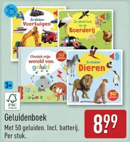 ALDI Geluidenboek aanbieding
