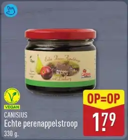 ALDI Canisius Echte perenappelstroop aanbieding