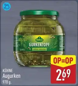 ALDI Kühne Augurken aanbieding