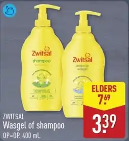ALDI Zwitsal Wasgel of shampoo aanbieding