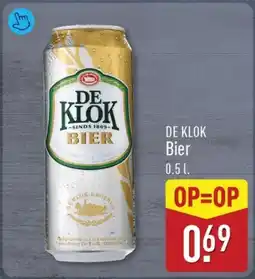 ALDI De klok Bier aanbieding