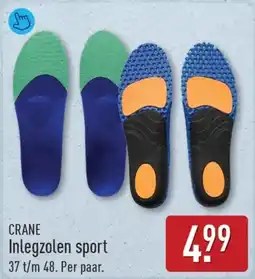 ALDI Crane Inlegzolen sport aanbieding