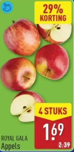 ALDI Royal gala Appels aanbieding