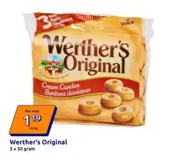 Action Werther's Original aanbieding