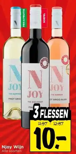 Vomar Voordeelmarkt Njoy Wijn aanbieding