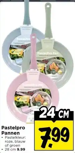 Vomar Voordeelmarkt Pastelpro Pannen aanbieding