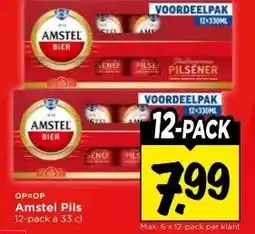 Vomar Voordeelmarkt Amstel Pils aanbieding
