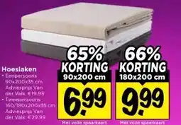 Vomar Voordeelmarkt Hoeslaken aanbieding