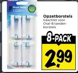 Vomar Voordeelmarkt Opzetborstels aanbieding