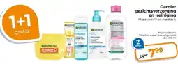 Trekpleister Garnier gezichtsverzorging en reiniging aanbieding