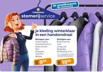 Trekpleister Stomerijservice aanbieding