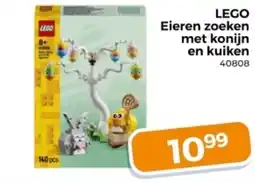 Trekpleister LEGO Eieren zoeken met konijn en kuiken aanbieding