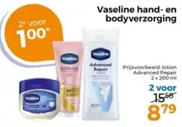 Trekpleister Vaseline hand en bodyverzorging aanbieding