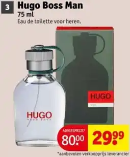 Kruidvat Hugo Boss Man aanbieding
