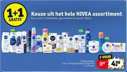 Kruidvat Keuze uit het hele NIVEA assortiment aanbieding