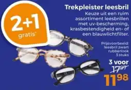 Trekpleister Trekpleister leesbril aanbieding