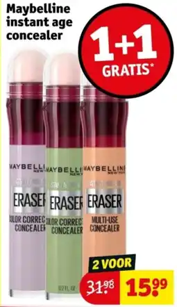 Kruidvat Maybelline instant age concealer aanbieding
