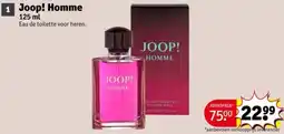 Kruidvat Joop! Homme aanbieding