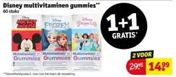 Kruidvat Disney multivitaminen gummies aanbieding