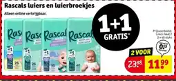 Kruidvat Rascals luiers en luierbroekjes aanbieding