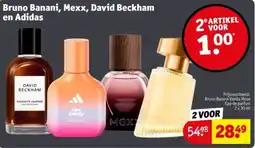 Kruidvat Bruno Banani, Mexx, David Beckham en Adidas aanbieding