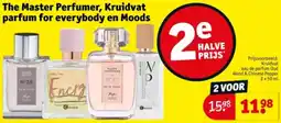 Kruidvat The Master Perfumer, Kruidvat parfum for everybody en Moods aanbieding