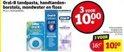 Kruidvat Oral-B tandpasta, handtandenborstels, mondwater en floss aanbieding