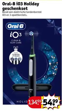 Kruidvat Oral-B i03 Holiday geschenkset aanbieding