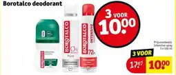 Kruidvat Borotalco deodorant aanbieding