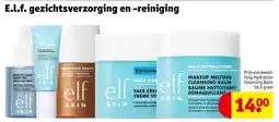 Kruidvat E.l.f. gezichtsverzorging en reiniging aanbieding