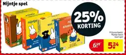 Kruidvat Nijntje spel aanbieding