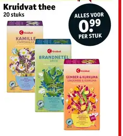 Kruidvat Kruidvat thee aanbieding