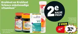 Kruidvat Kruidvat en Kruidvat Science enkelvoudige vitaminen aanbieding