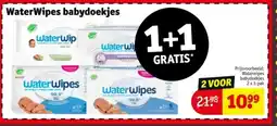 Kruidvat WaterWipes babydoekjes aanbieding