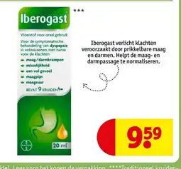 Kruidvat Iberogast aanbieding