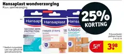 Kruidvat Hansaplast wondverzorging aanbieding
