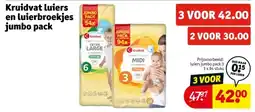 Kruidvat Kruidvat luiers en luierbroekjes jumbo pack aanbieding