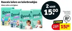 Kruidvat Rascals luiers en luierbroekjes aanbieding